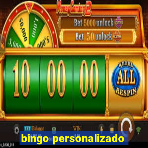 bingo personalizado